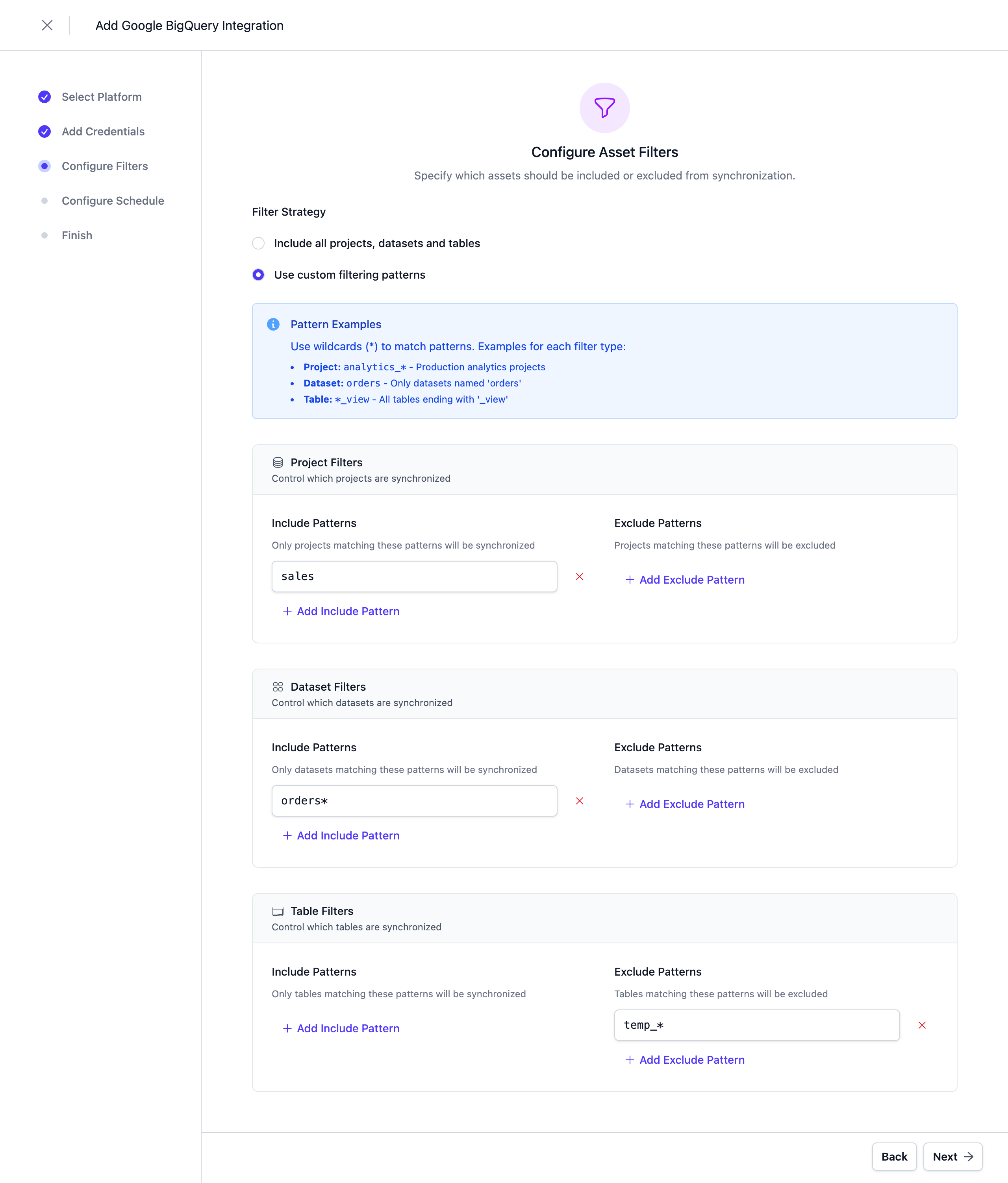 Configure Entropy Data