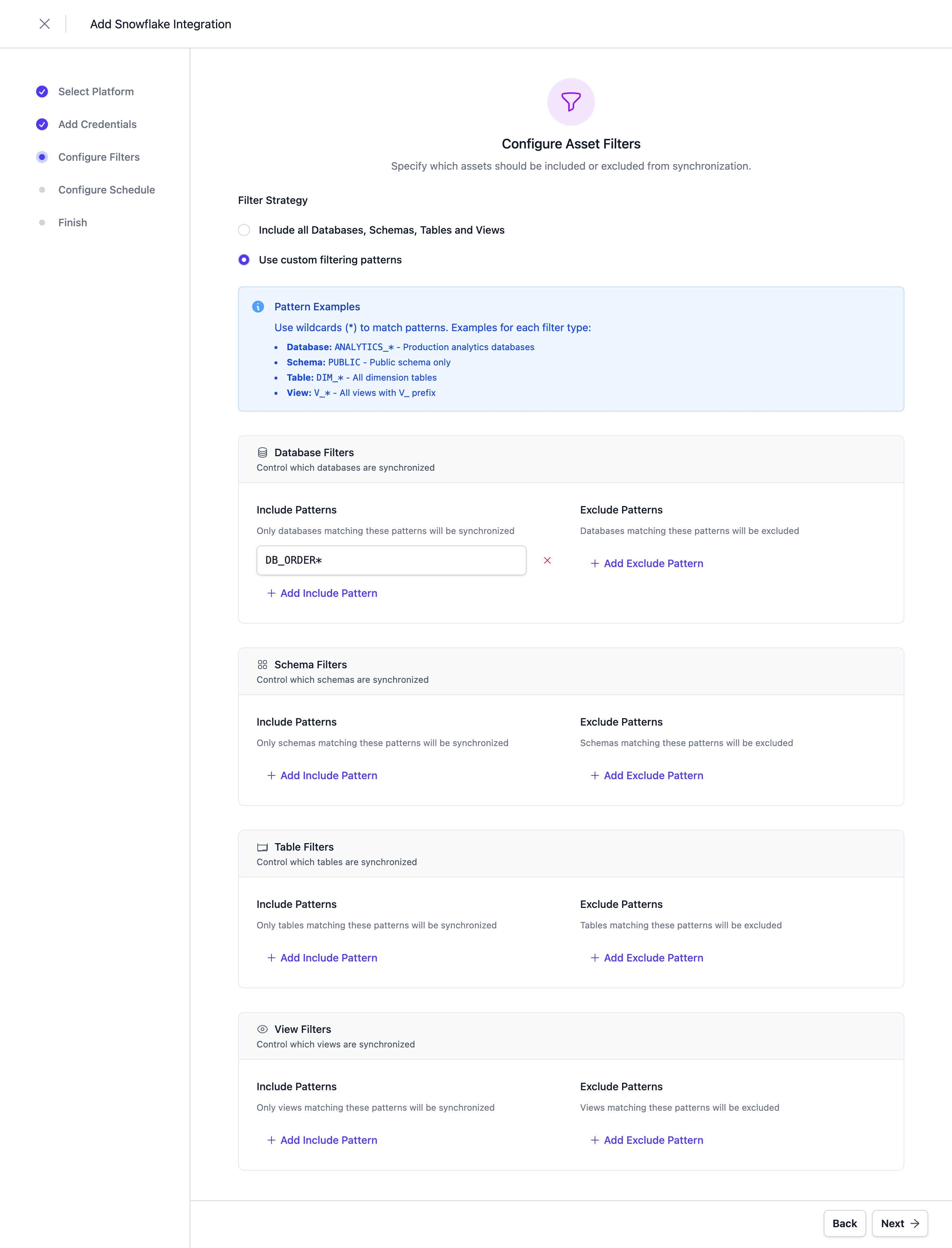 Configure the Entropy Data