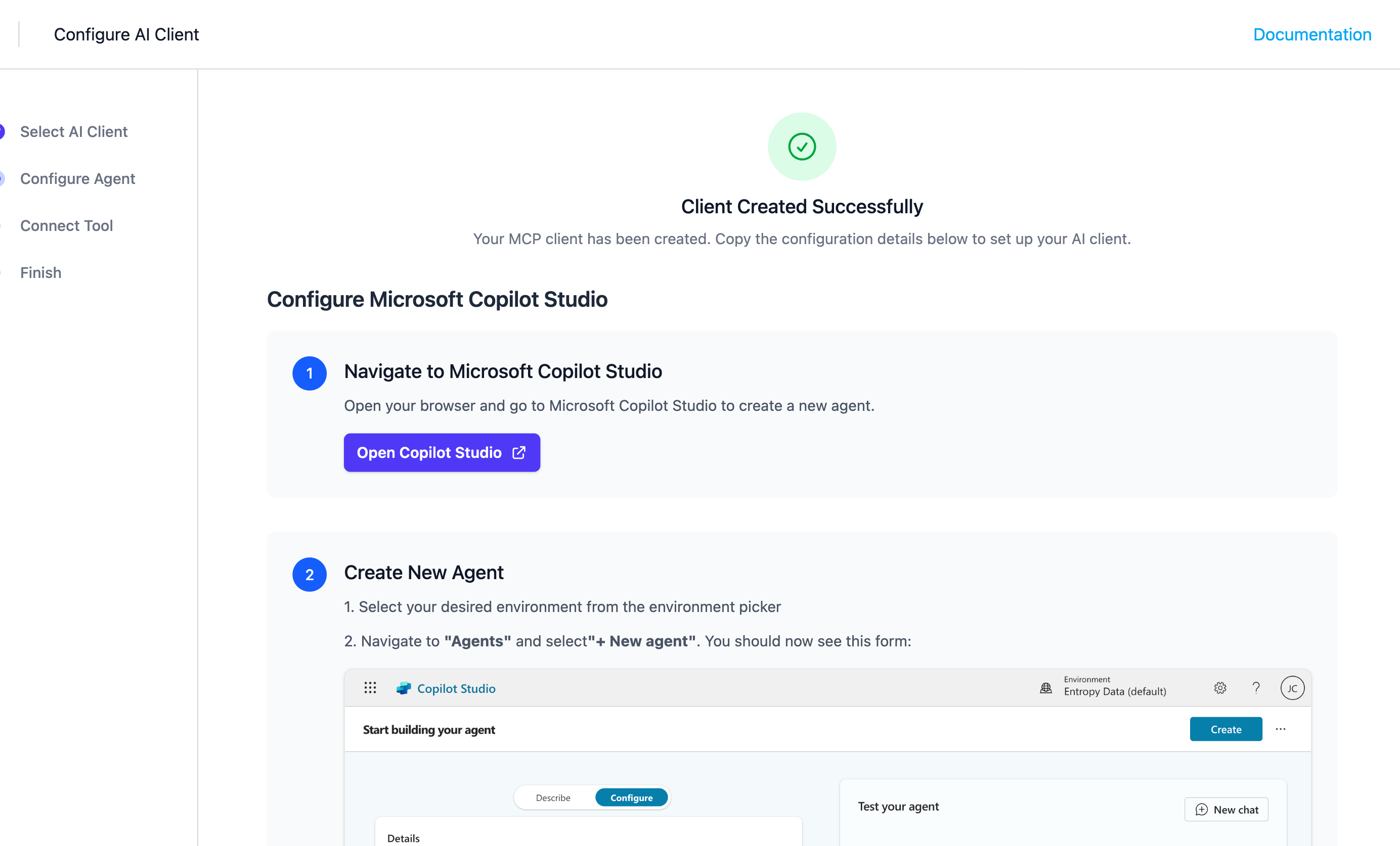 MCP Client Setup Copilot