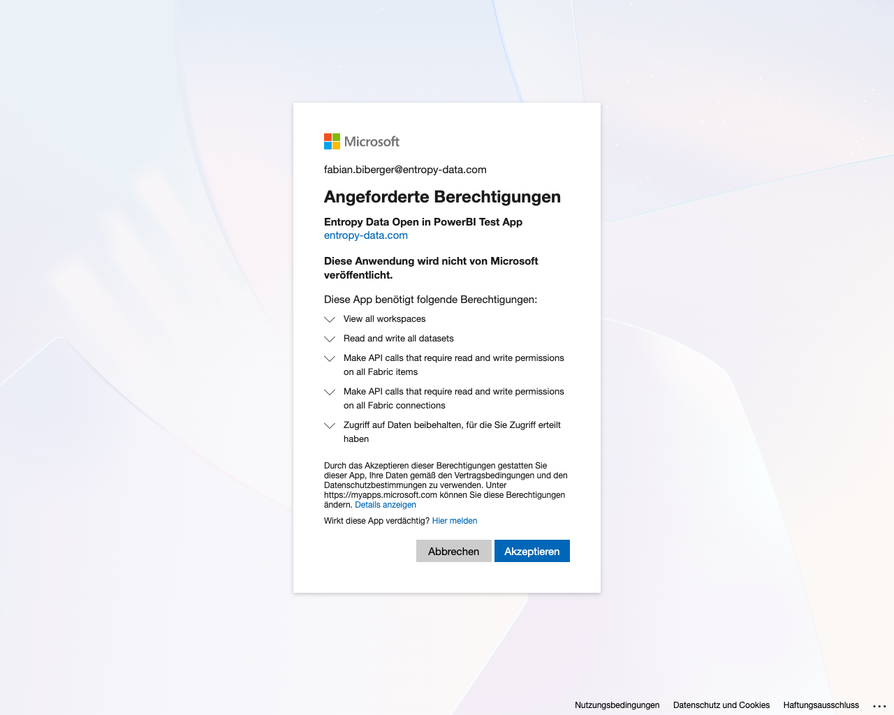Entra ID Consent